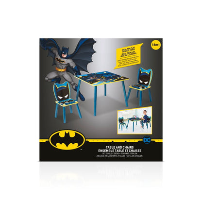 Batman - Set aus Tisch und 2 Stühlen für Kinder - MyBabyWonder