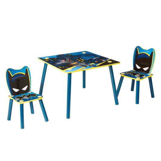 Batman - Set aus Tisch und 2 Stühlen für Kinder - MyBabyWonder