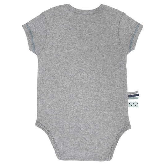 OrganicEra - Baby Bodysuit - Grau - MyBabyWonder