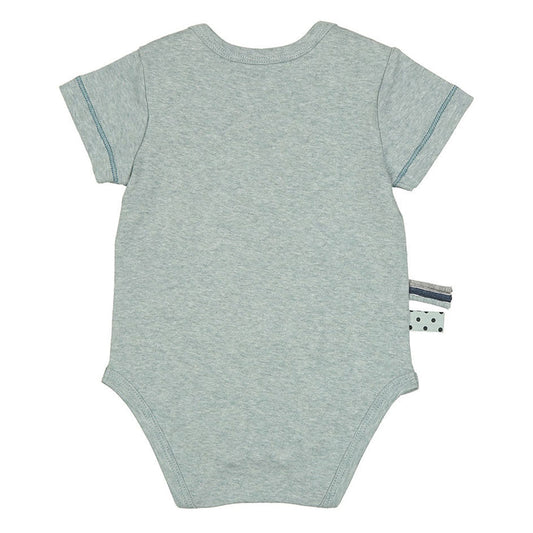 OrganicEra - Baby Bodysuit - Hellblau - MyBabyWonder