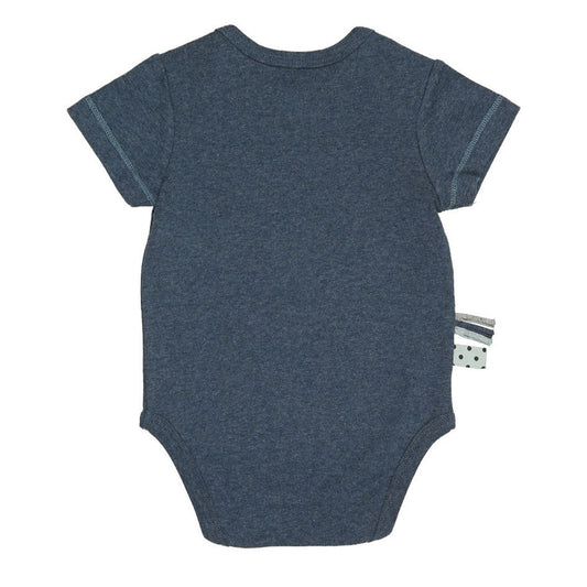 OrganicEra - Bio - Baby Bodysuit - Blau - MyBabyWonder