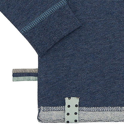 OrganicEra Organic Baby Sweatshirt - Blau - MyBabyWonder