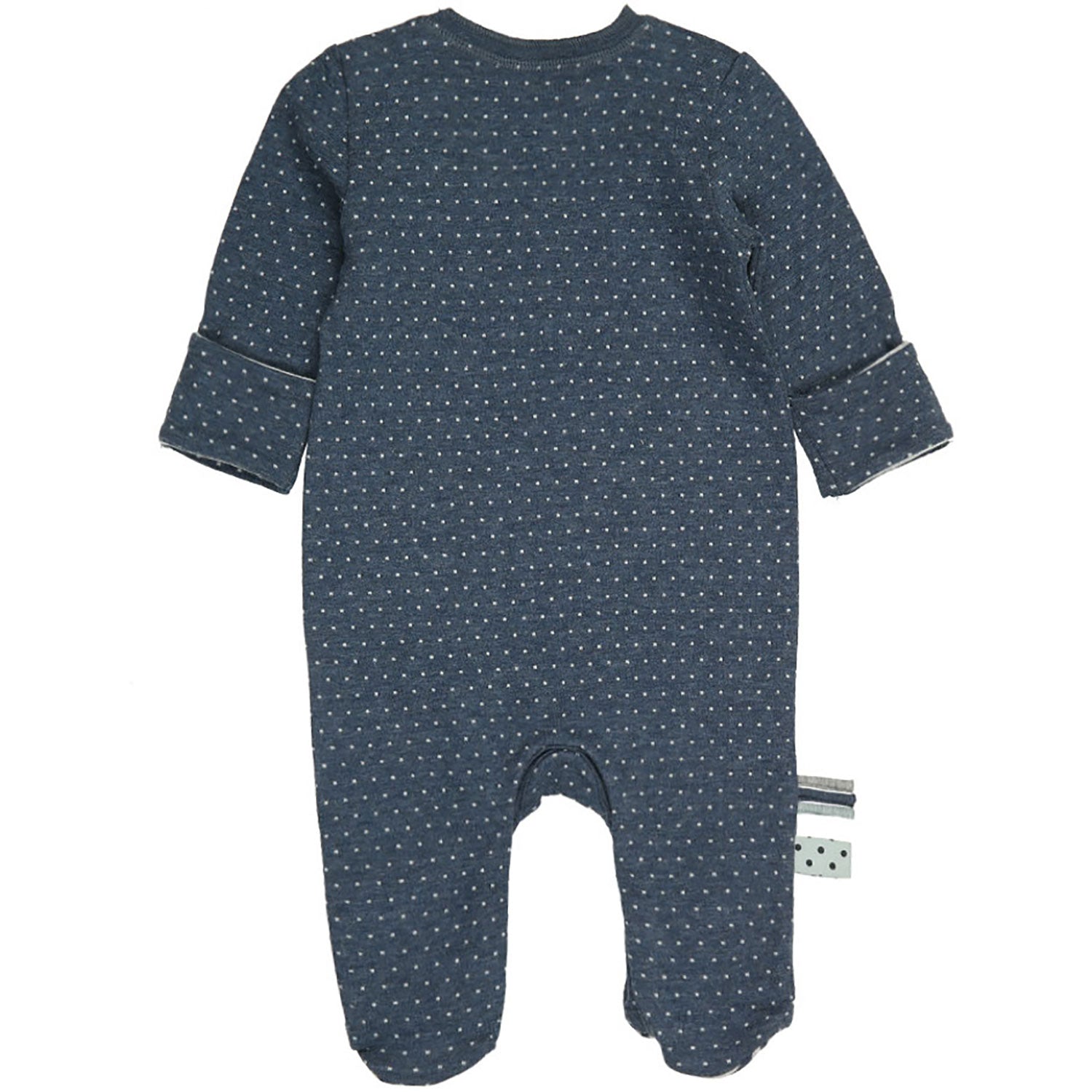 OrganicEra Organic - Schlafanzug mit Füßchen - Blau - MyBabyWonder