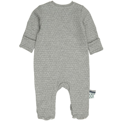 OrganicEra Organic - Schlafanzug mit Füßchen - Grau - MyBabyWonder
