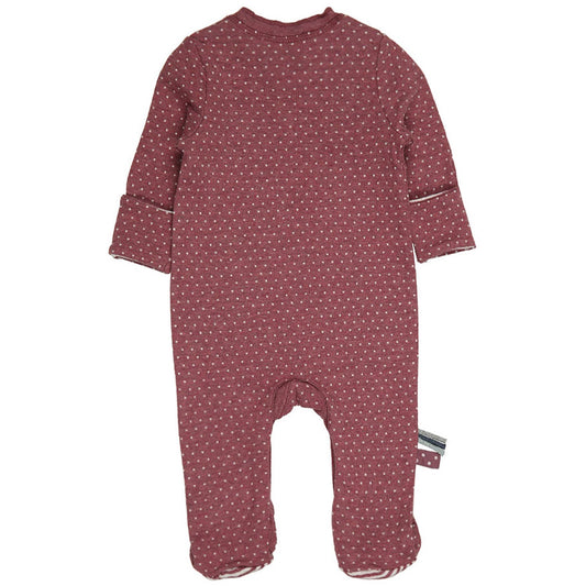 OrganicEra Organic - Schlafanzug mit Füßchen - Rot - MyBabyWonder