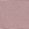 OrganicEra Organic S/S Tshirt Body,Striped Bordeaux Melange - MyBabyWonder