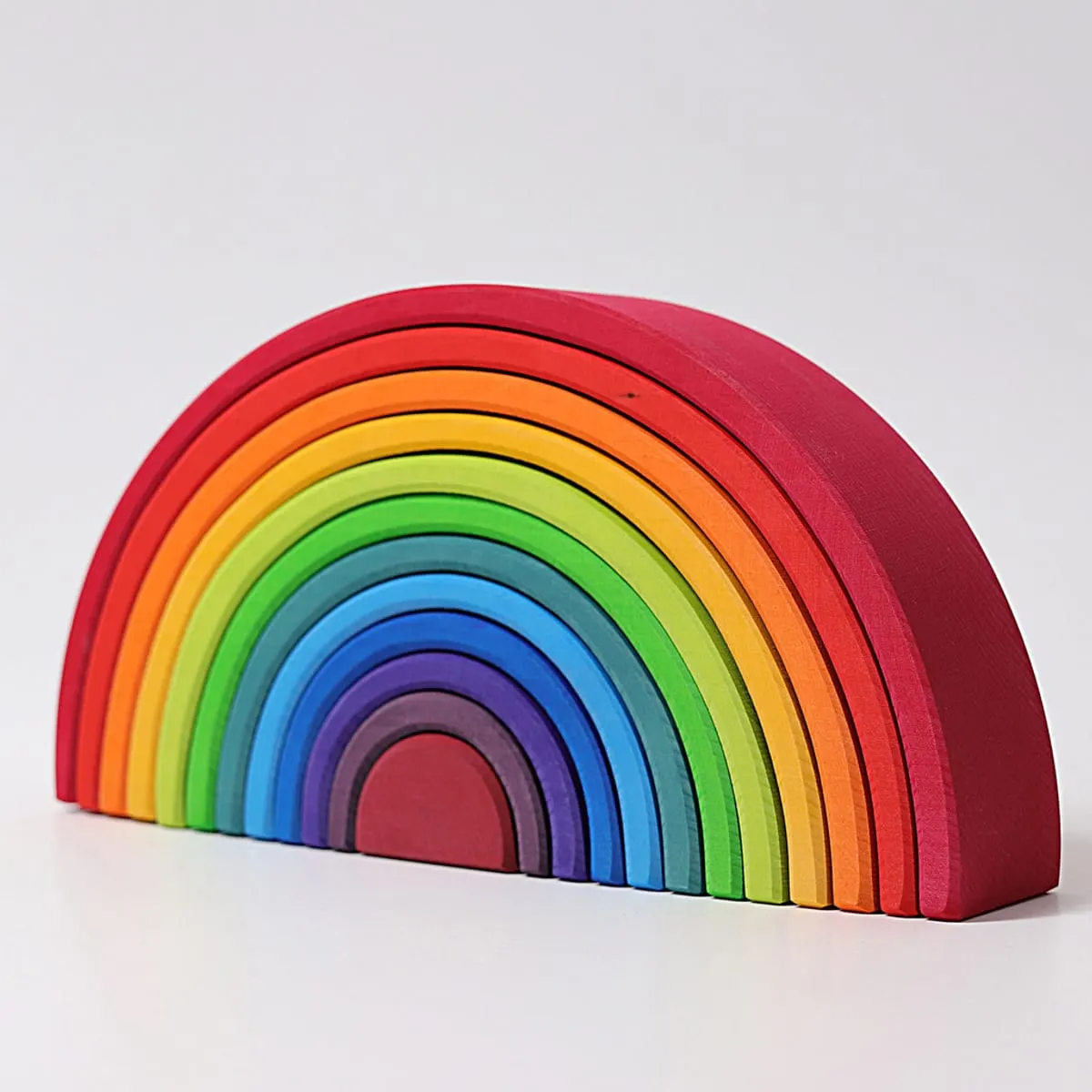 Grimm's Large Wooden Rainbow Stacker