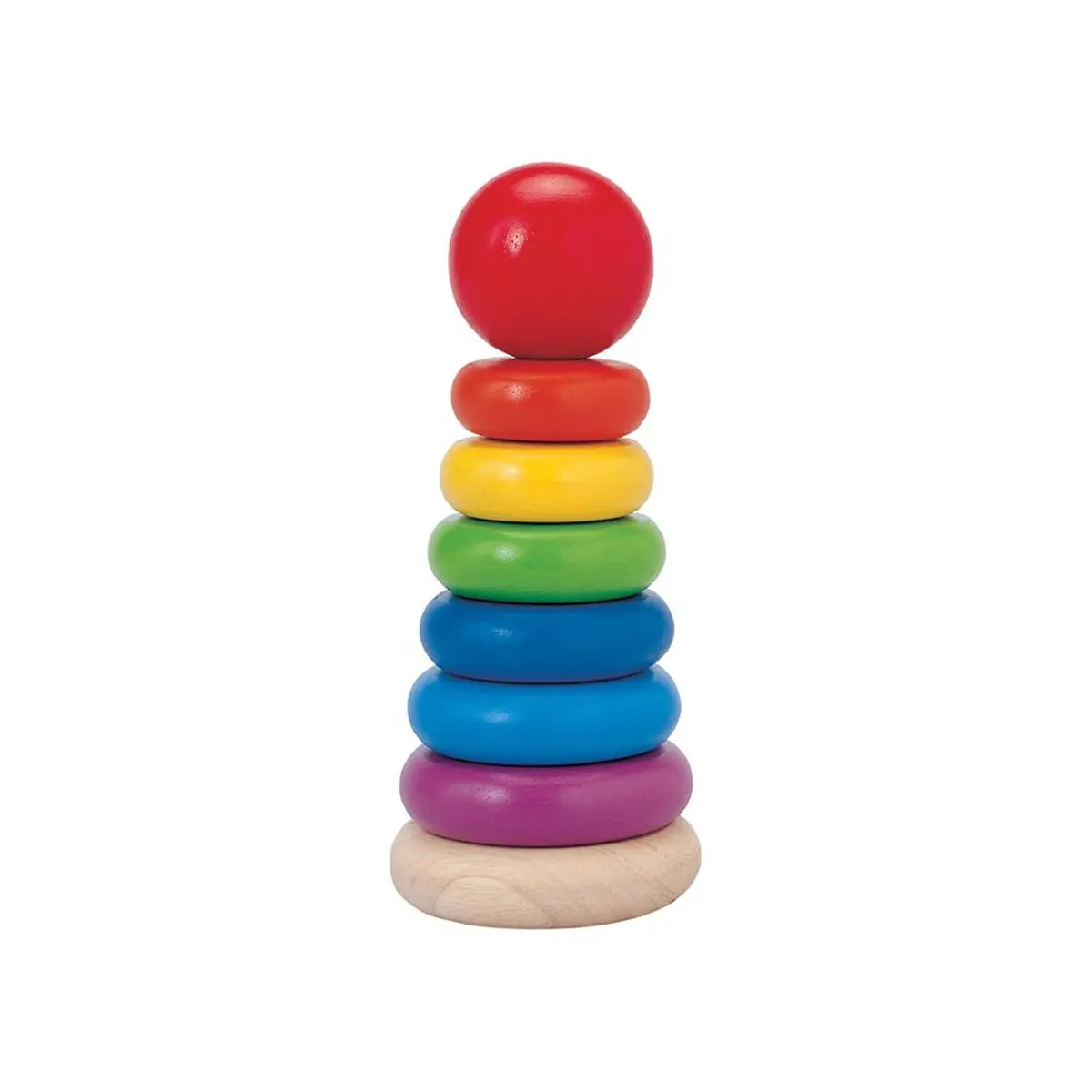 PlanToys Wooden Stacking Rings